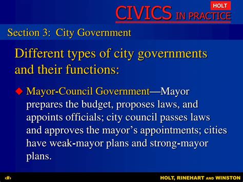 types of cities|different types of city government.